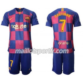 Maillot de Foot Barcelone Coutinho 7 Enfant Domicile 2019/20